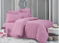 Постельное белье сатин страйп TAG - ST-1007, полуторный